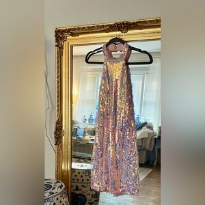 NWT high neck sequin altar’d state dress! Large